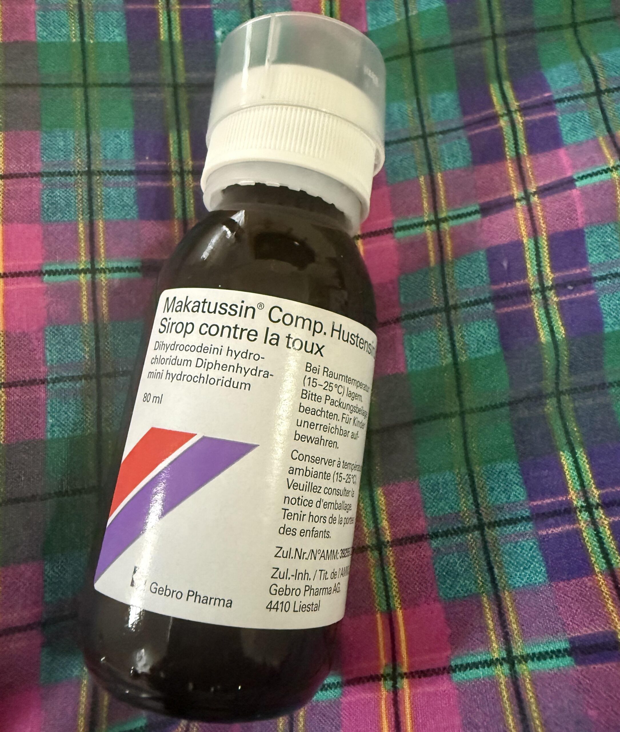 Buy Makatussin sirup comp 80ml syrup online