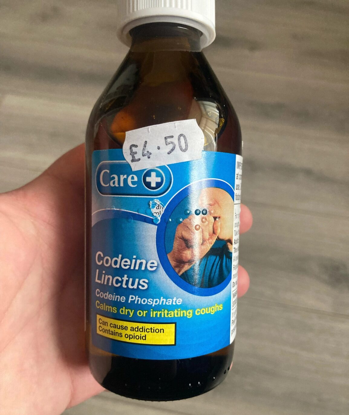 Codeine linctus Care plus